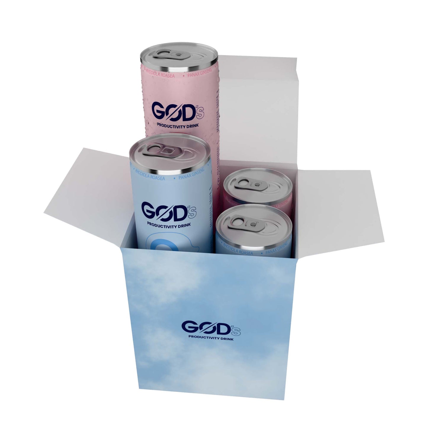 Tropical Ice + Elderflower - Variety Pack of 4